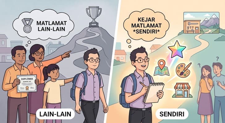 kejar matlamat sendiri