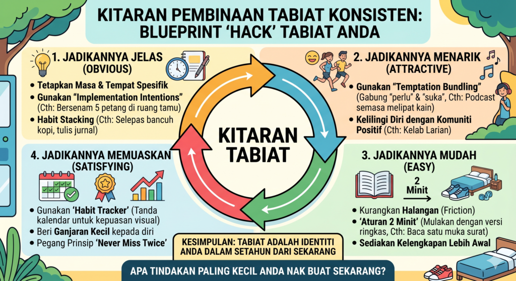 konsisten dalam hal apapun